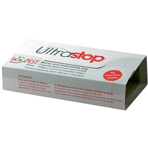 Ultra Stop ragasztós csapda rágcsálók ellen, rágcsálócsapda csalogatóanyaggal, 21,7 x 18 cm