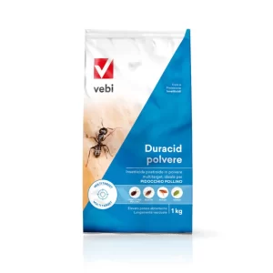 Vebi Duracid PW rovarirtó porozószer, rovarriasztó por, 1 kg