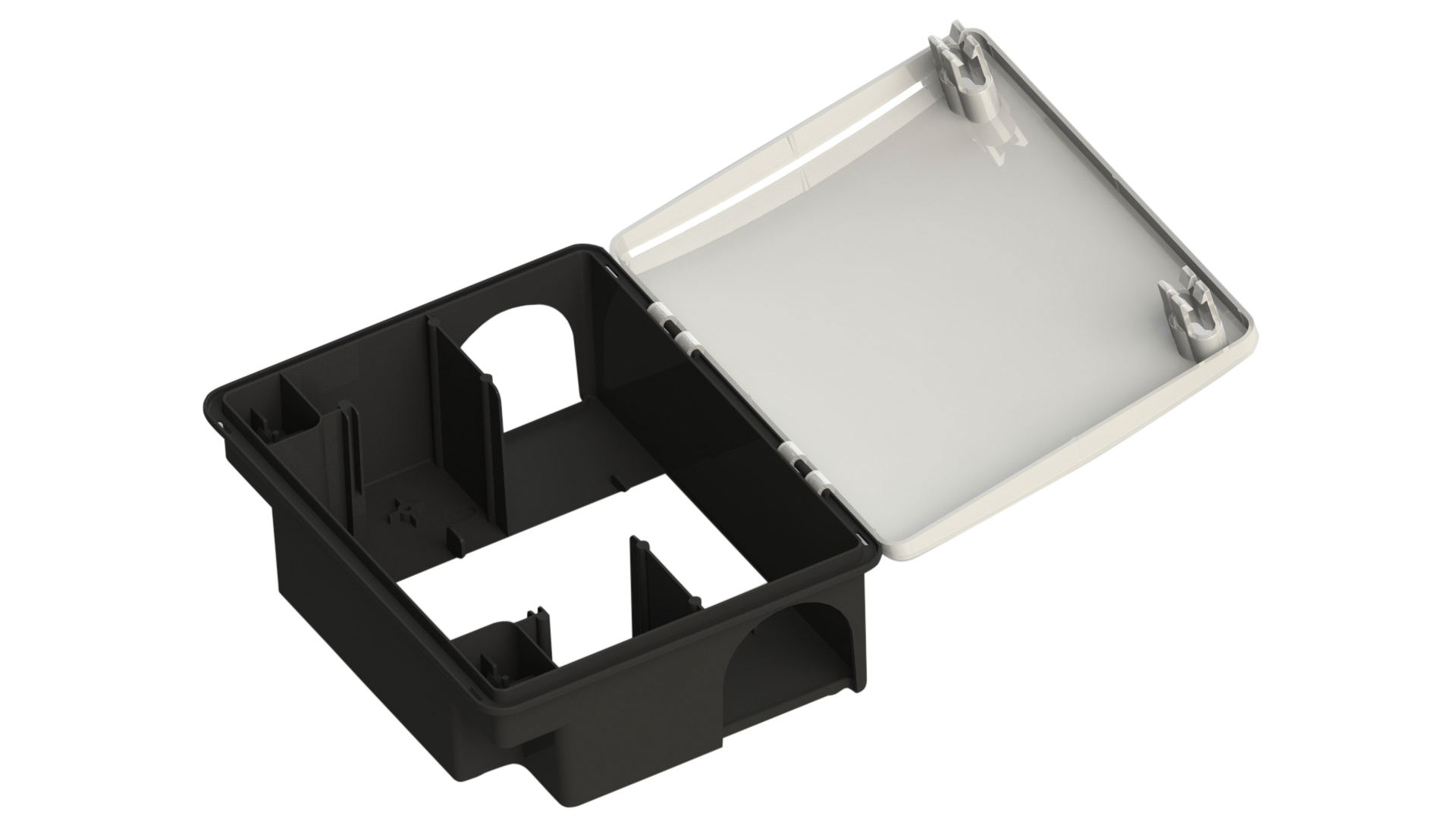 Átlátszó kompakt patkányláda magasított tetővel - Image 20