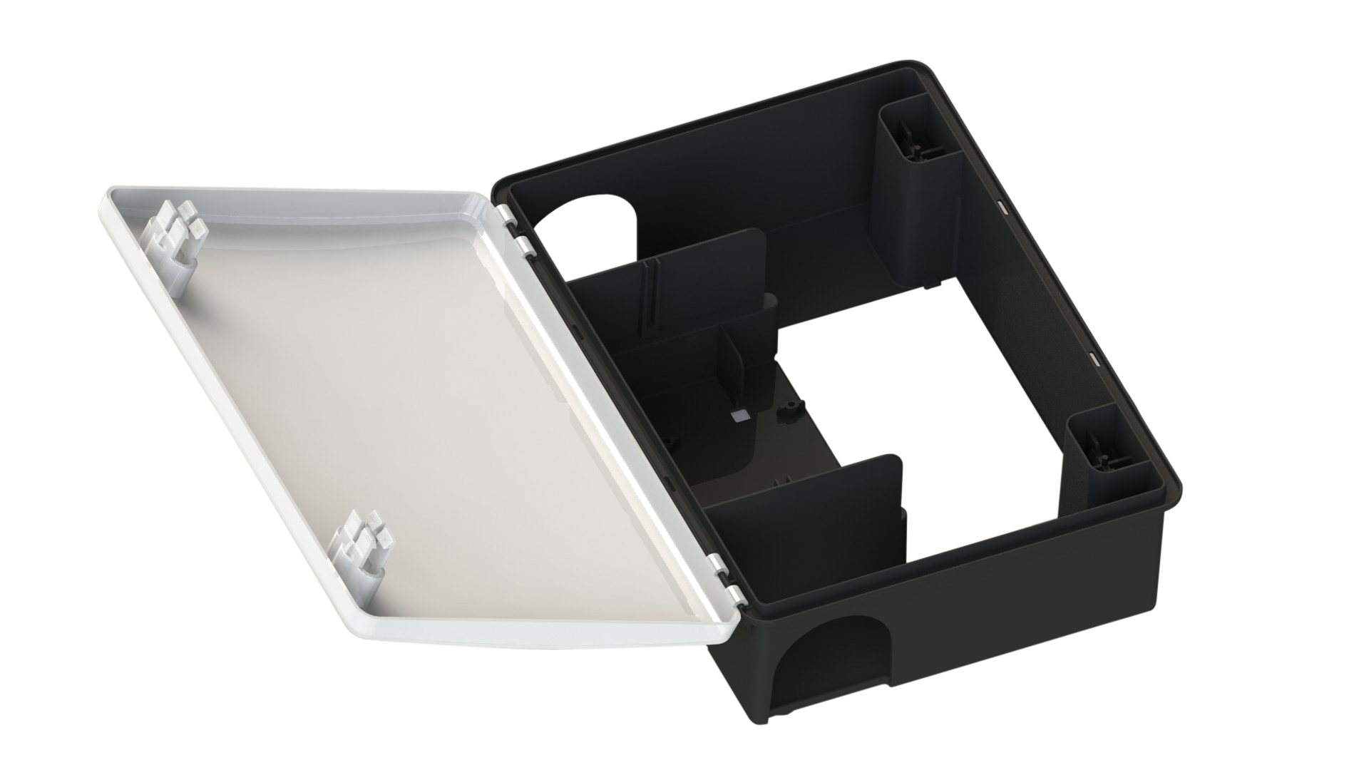 Átlátszó kompakt patkányláda magasított tetővel - Image 26