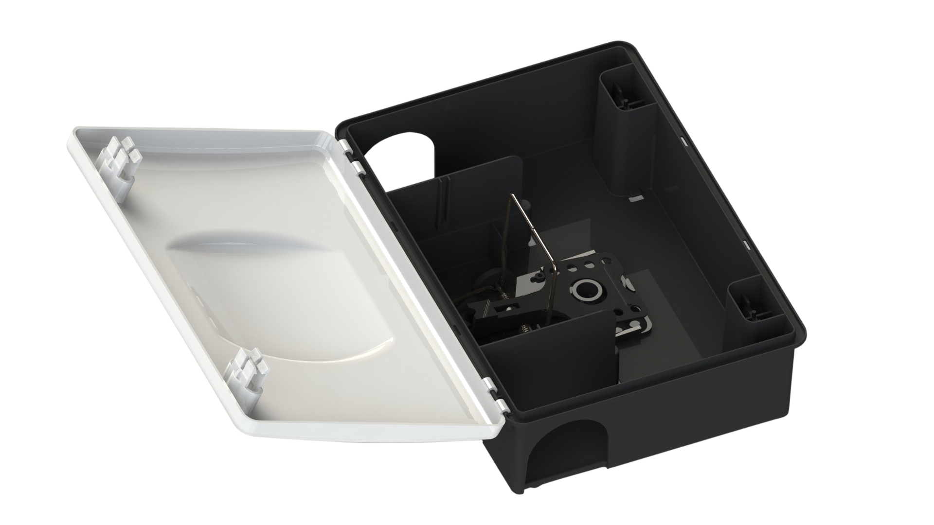 Átlátszó kompakt patkányláda magasított tetővel - Image 29