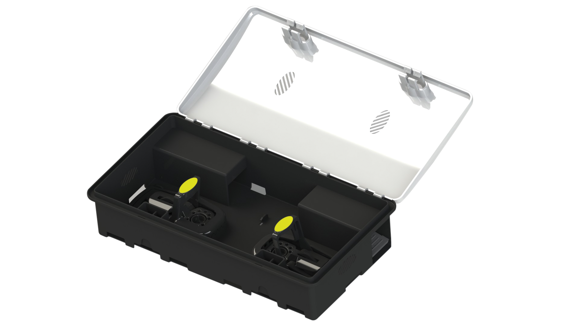 Átlátszó kompakt patkányláda magasított tetővel - Image 37