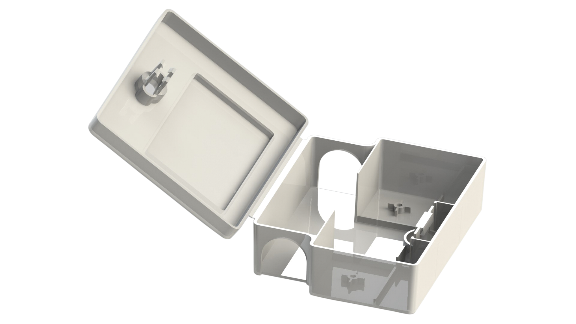 Átlátszó kompakt patkányláda magasított tetővel - Image 40