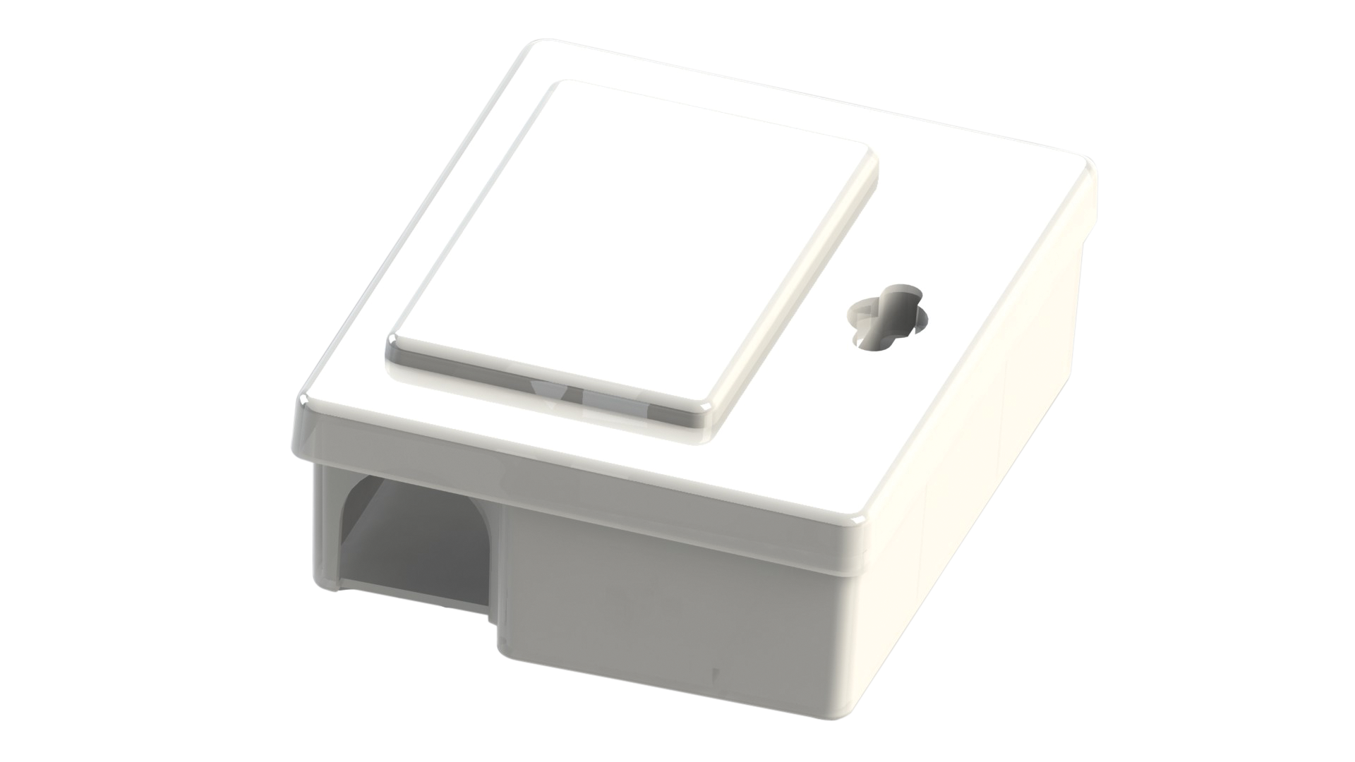 Átlátszó kompakt patkányláda magasított tetővel - Image 41