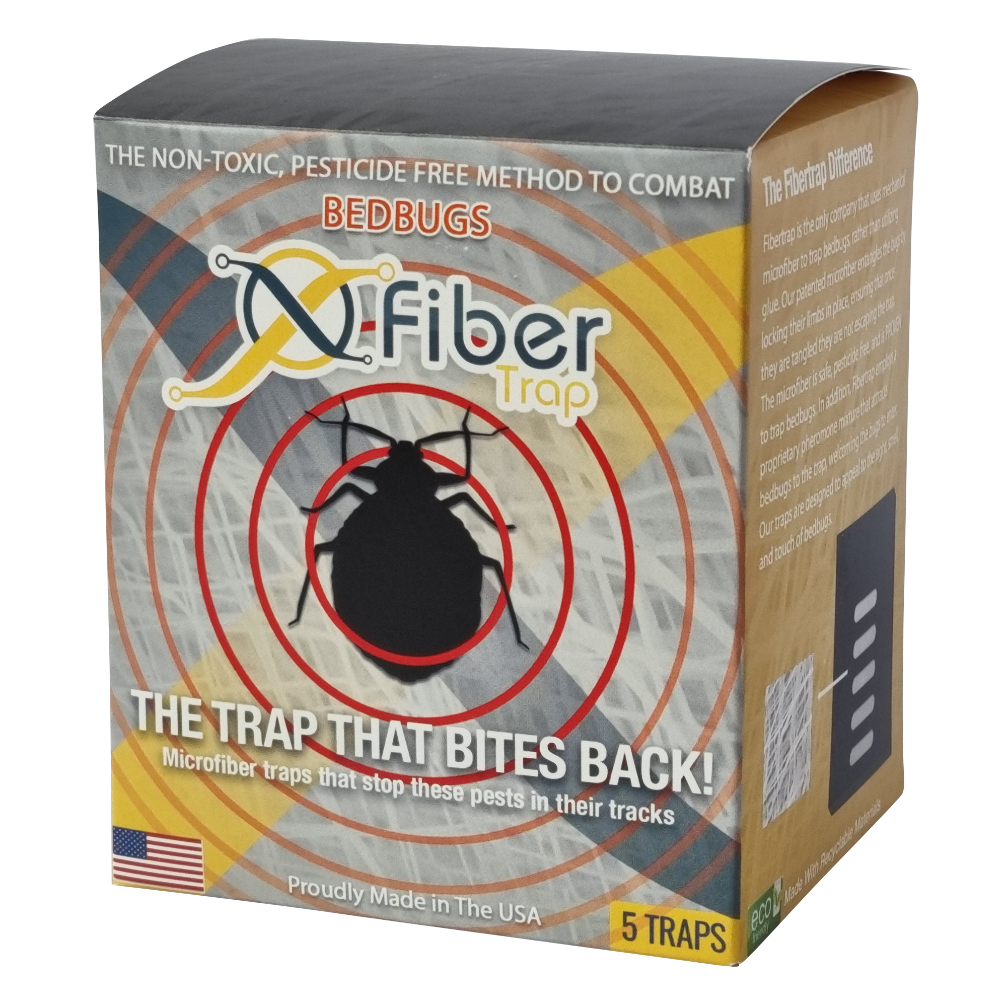 FiberTrap: Bed Bug Trap/Monitor