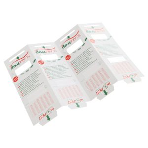 ScaraTrap monitoring csótánycsapda, ragacslap csótányok ellen, 4db ragacsos csapda/ív