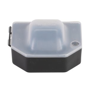 Átlátszó egérdoboz fém nyárssal