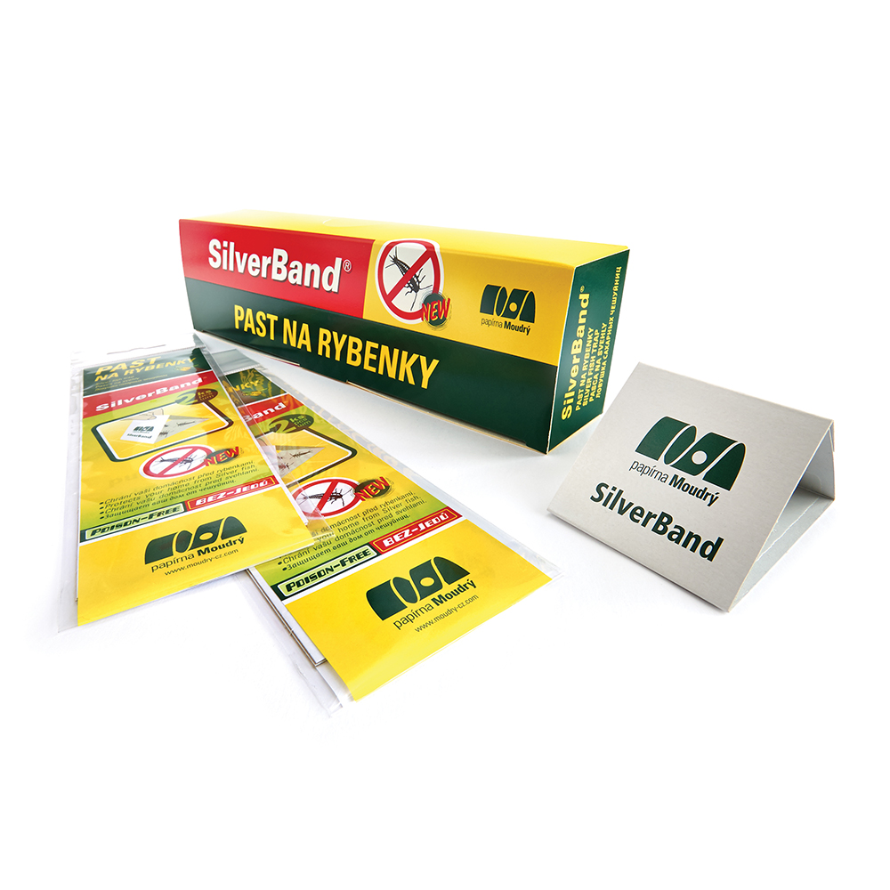 SilverBand ezüstös pikkelyke csapda és ragasztós rovarcsapda mászórovarok ellen, hatékony ragacslap - Image 5