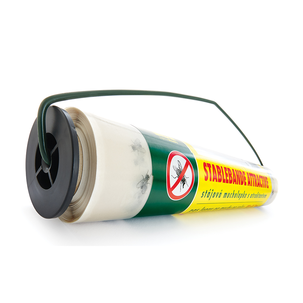 StableBand légyfogó henger, légycsapda, ragasztós légyfogó, megoldás repülő rovarok ellen, 0,3 x 10 m - Image 5