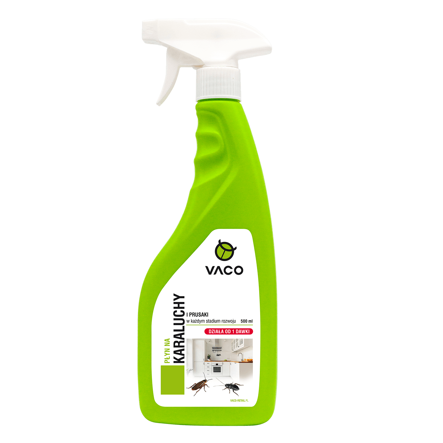 VACO rovarirtó szer csótány, poloska és ágyi poloska ellen, 500 ml - Image 2