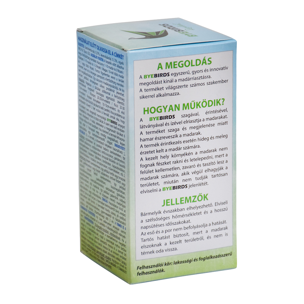 ByeBirds madárriasztó paszta, galambriasztó 160g - Image 4