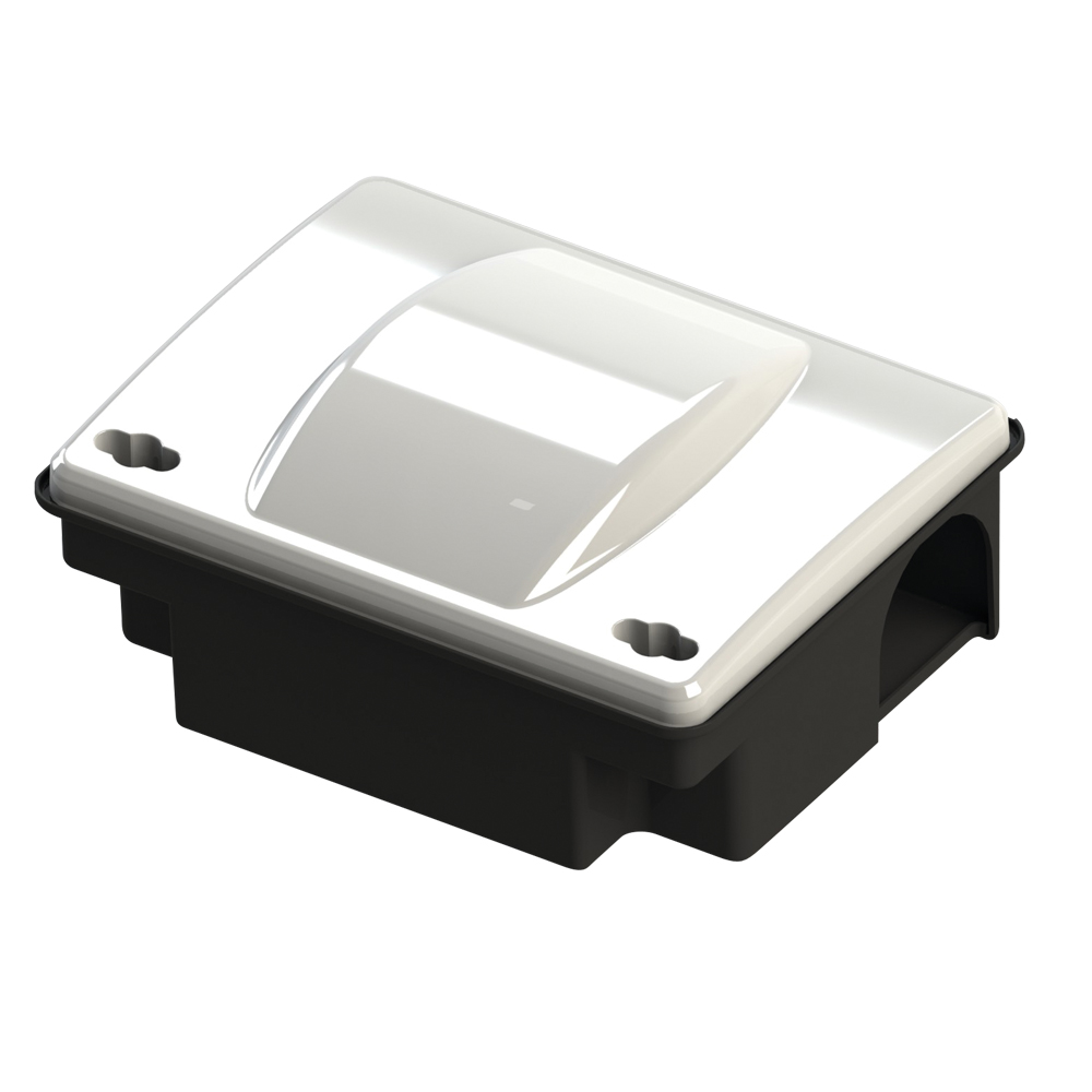 Átlátszó kompakt patkányláda magasított tetővel