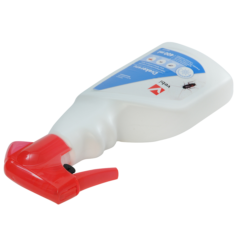 Vebi Draker RTU, rovarirtó és hosszantartó rovarriasztó szer, repülő- és mászórovarok ellen, 400 ml - Image 4