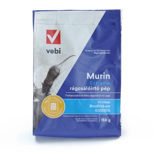 Vebi Murin Extreme rágcsálóirtó méreg, patkány és egér méreg, 150 g