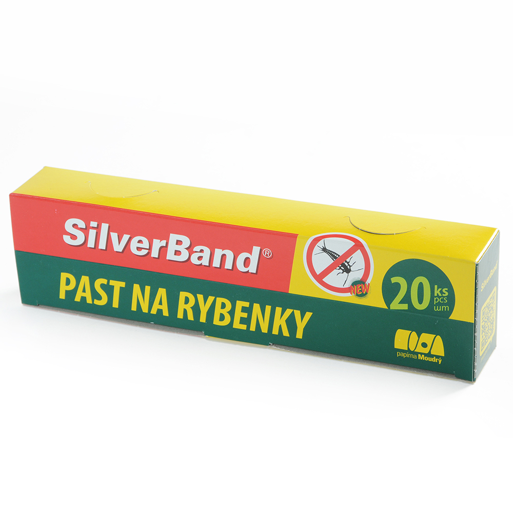 SilverBand ezüstös pikkelyke csapda és ragasztós rovarcsapda mászórovarok ellen, hatékony ragacslap